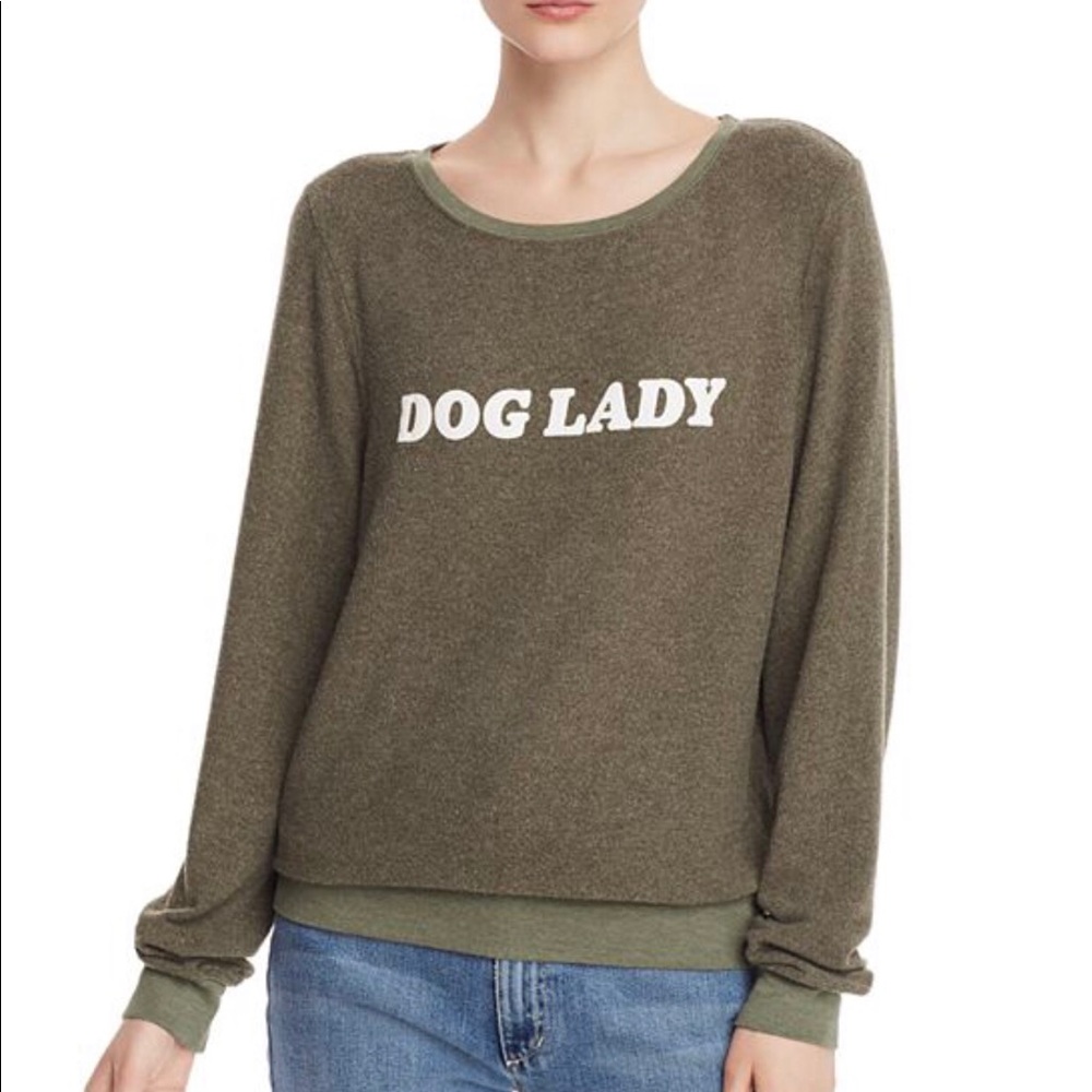Wild fox Dog Lady sweatshirt